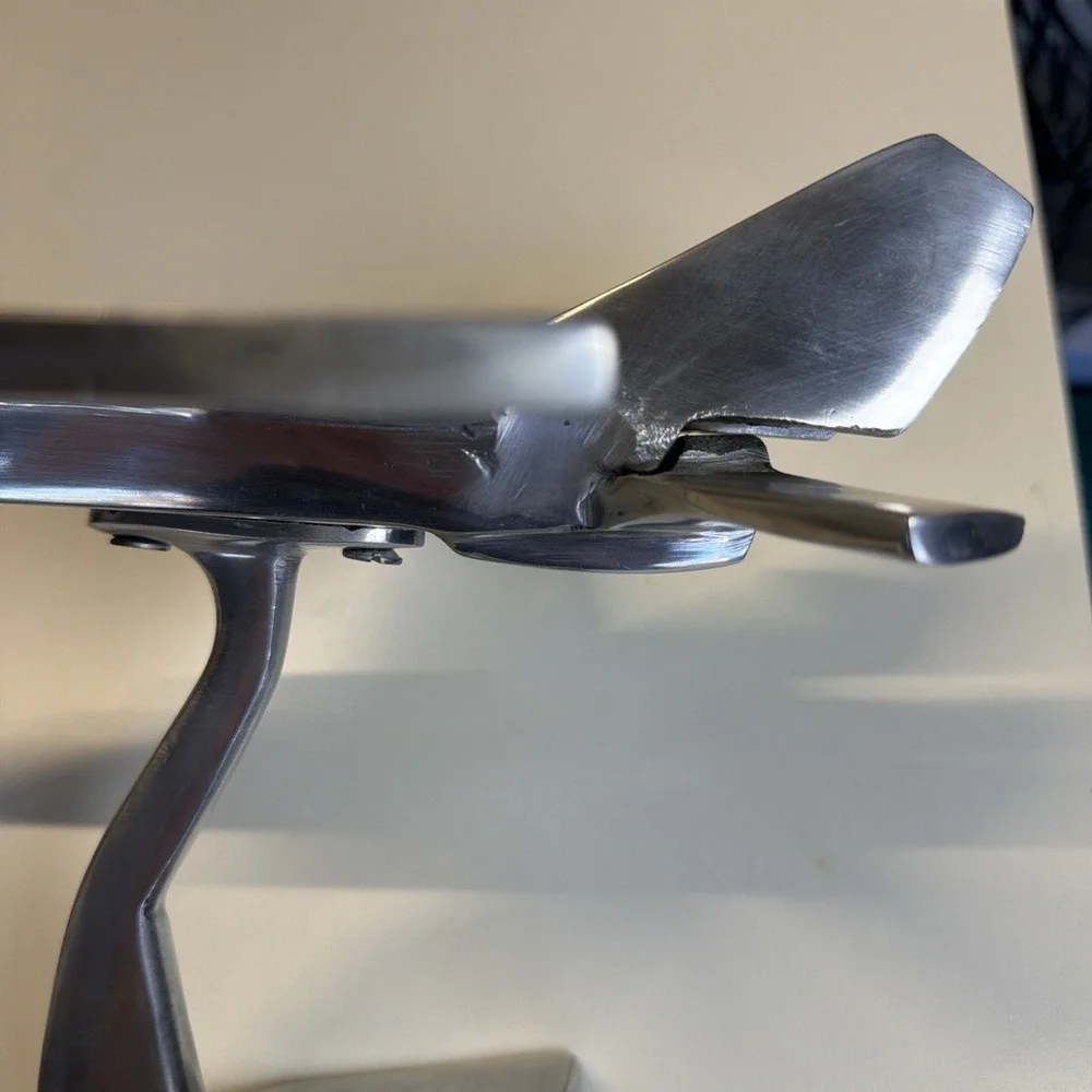 Aluminum Cast Desk Top Fighter Jet Plane Sculpture Aviation Decor 12